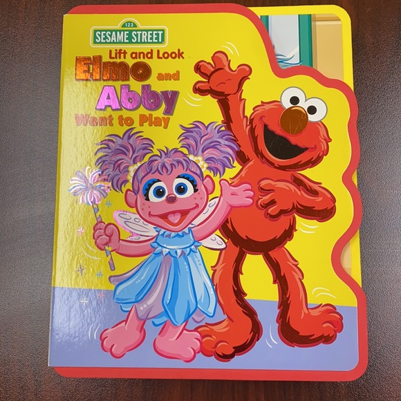 Sesame Street Elmo's Lift & Look Books - Picture 3 of 3